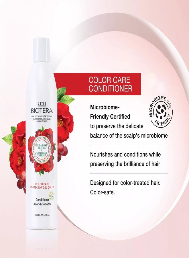 Biotera Color Care Conditioner | Extends & Maintains Color-Treated Hair | Microbiome Friendly | Vegan & Animal Test Free | Paraben Free | Color-Safe | 15.2 Fl Oz - Image 2